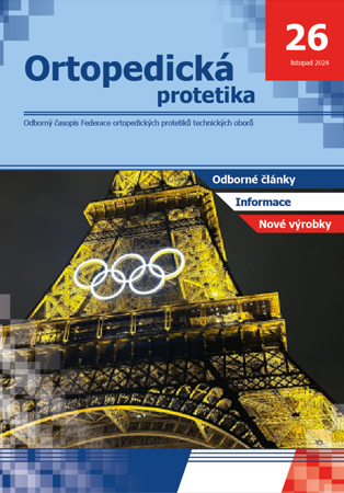 Časopis Ortopedická protetika č.26, rok 2024